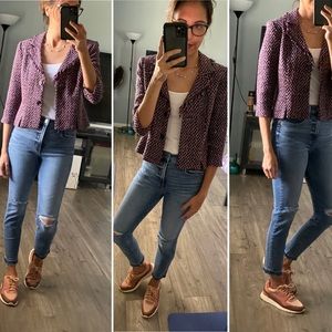 Vintage tweed blazer